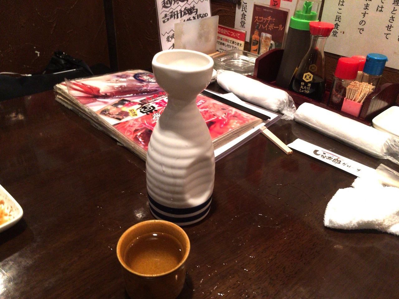 いやぁ はこ民食堂は 東京の 民 とは違い ベロベロ度1 の居酒屋であった 二人暮しのおつまみ日記