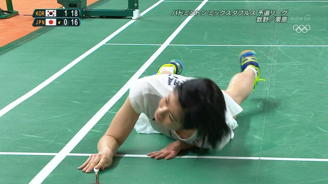 リオ五輪バドミントン混合ダブルスの栗原文音選手が 可愛い と人気が上がっているよ すぐれぽ村