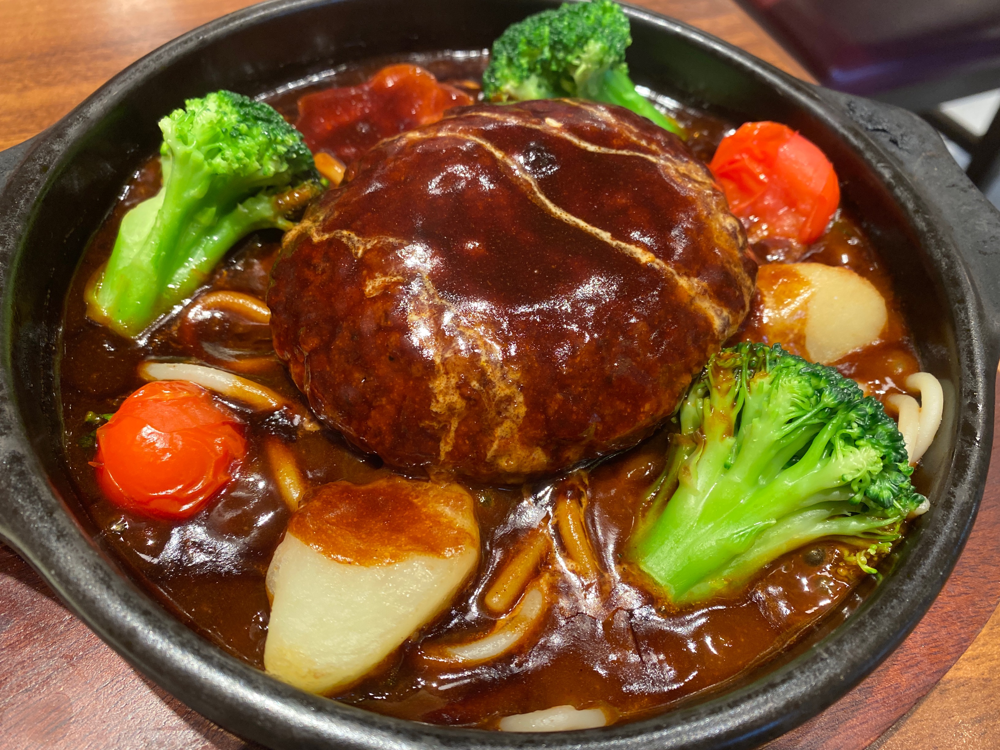 銀座ライオン 煮込みハンバーグランチ かなちゅうごはん