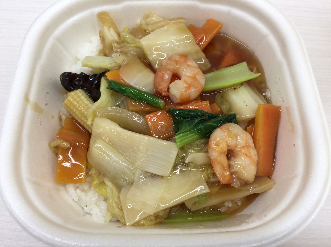 セブンイレブン 野菜の歯応えしっかり 中華丼がめちゃうま かなちゅうごはん