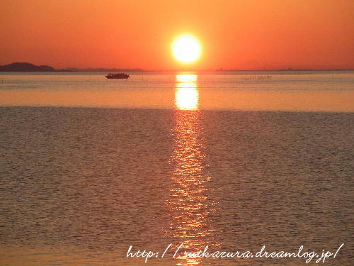 松江2018宍道湖夕陽