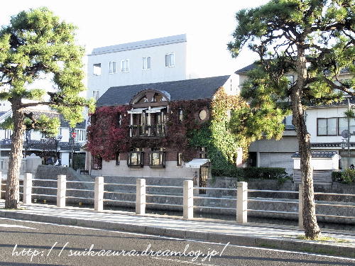 松江2018堀川沿い2