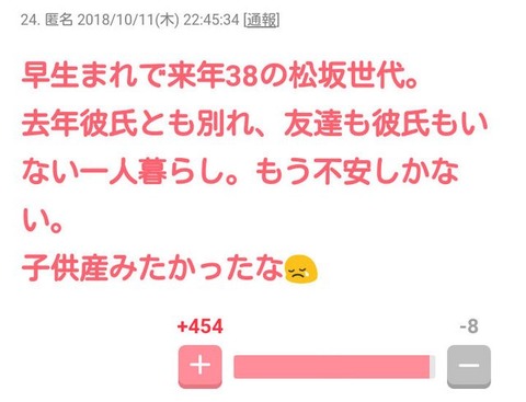 彡 ﾟ ﾟ ガルちゃんで女が輝くのは30代後半からだから結婚は焦っちゃだめってレスしてた スイミン不足