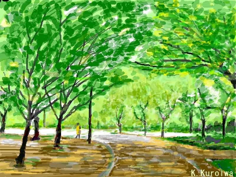水彩画(岩内港)№188 水彩画(岩内港)№188