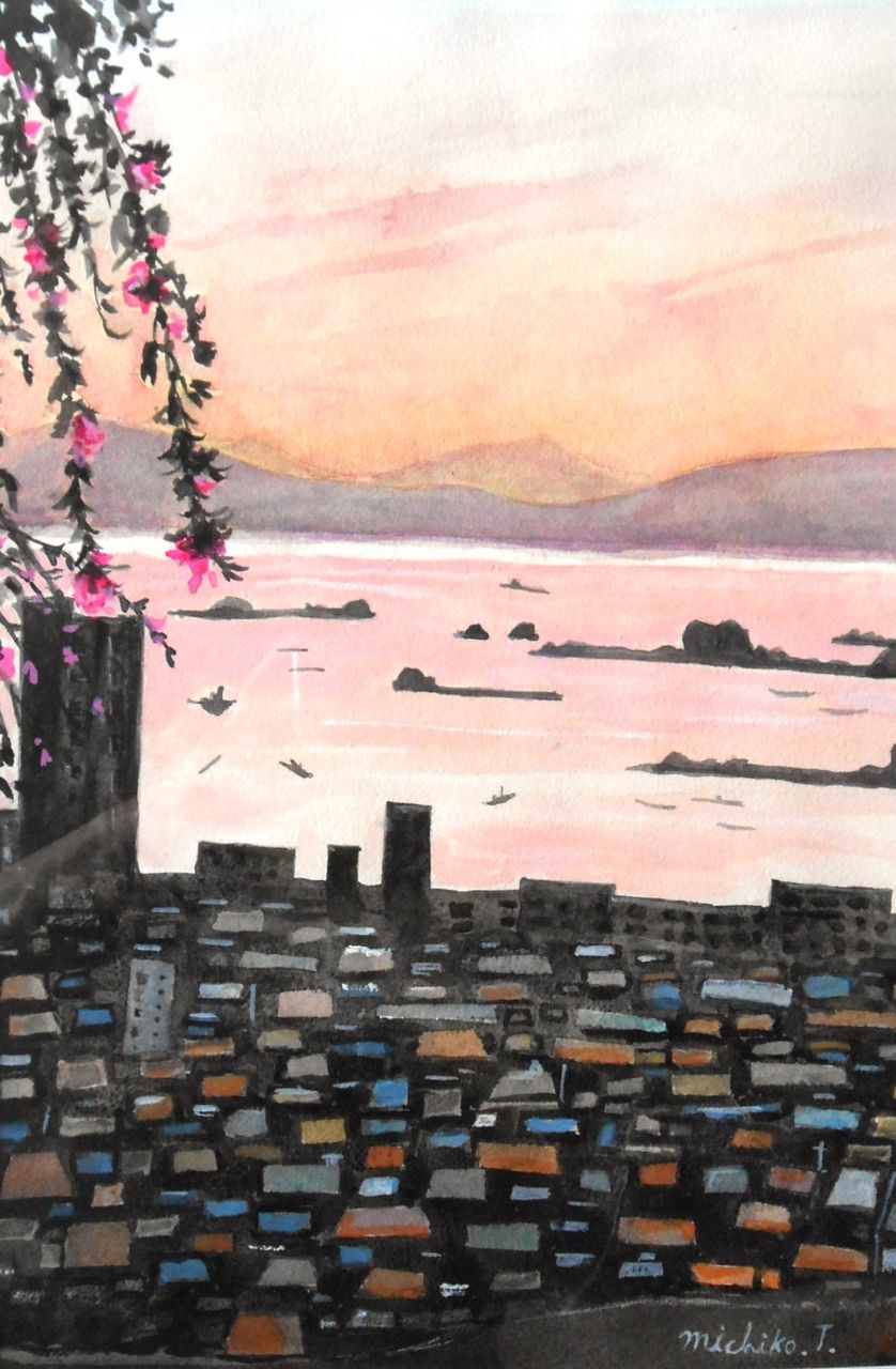 二人展4 中国の風景 水彩 : 水彩8・道子のつれづれ日記 二人展4 中国の風景 水彩 : 水彩8・道子のつれづれ日記
