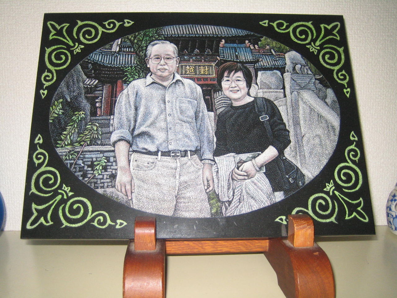 水彩8・道子のつれづれ日記 : 中国・恵安の石版絵