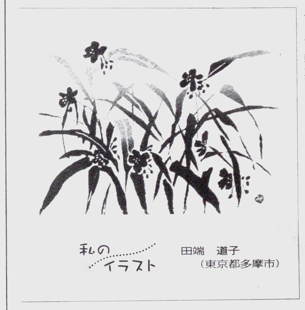 東京新聞5月13日朝刊 発言 覧にイラスト掲載 水彩8 道子のつれづれ日記