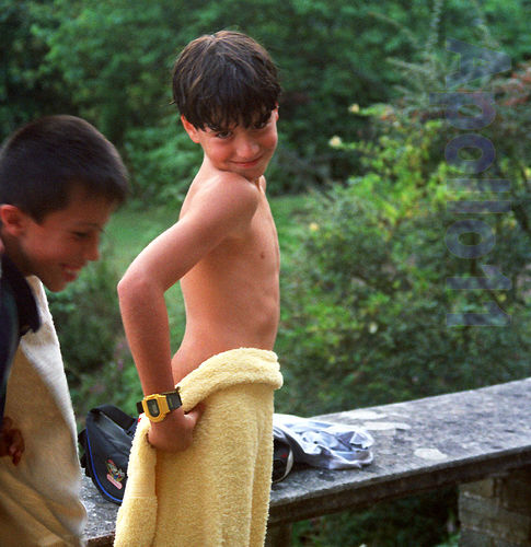 夏の風景４ 気になる男の子 Ganymedes