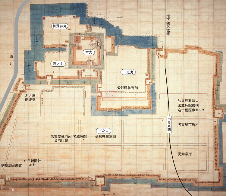 名古屋城(上、中、下)、名古屋城御殿図集、名古屋城勅櫓及び諸門図 各種資料 | 名古屋城について | 名古屋城公式ウェブサイト