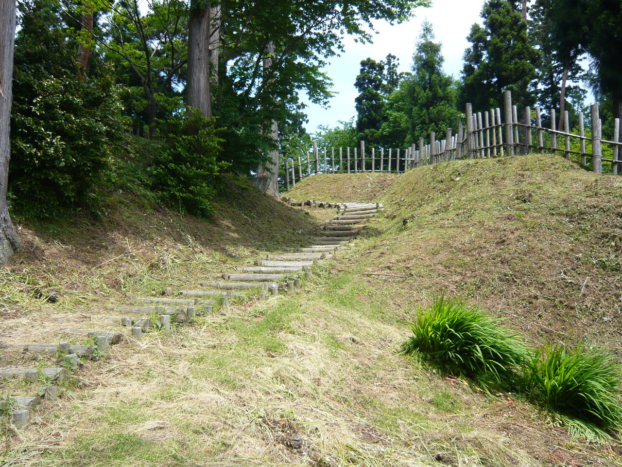 春日山監物堀 東城砦 城とか陵墓とか 春日山監物堀 東城砦 城とか陵墓とか