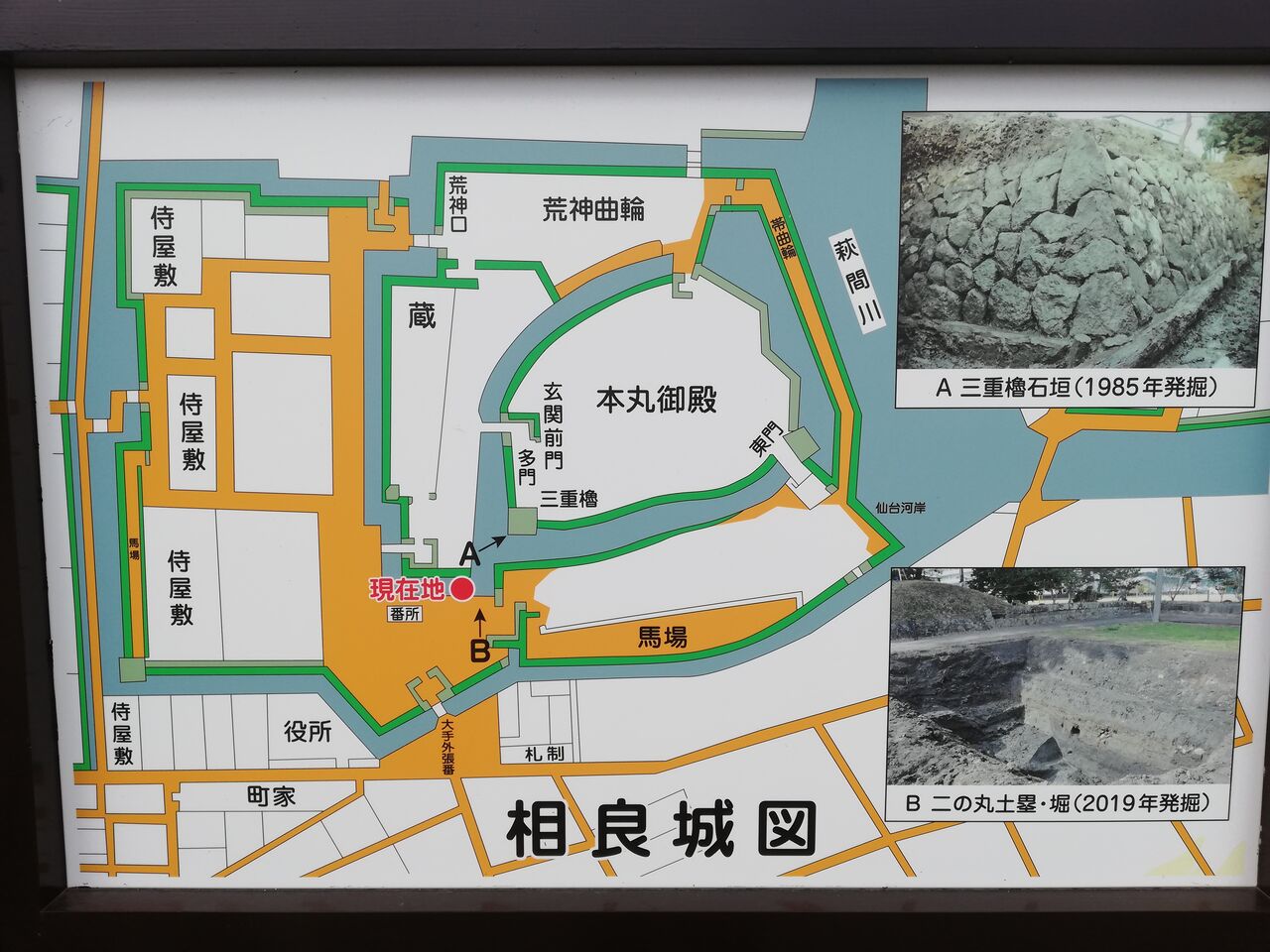 相良城 相良陣屋 城とか陵墓とか