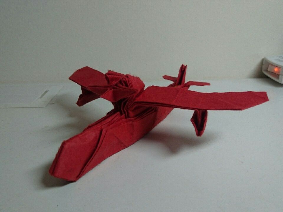 サボイアs 21試作戦闘飛行艇 そうだ 折り紙しよう