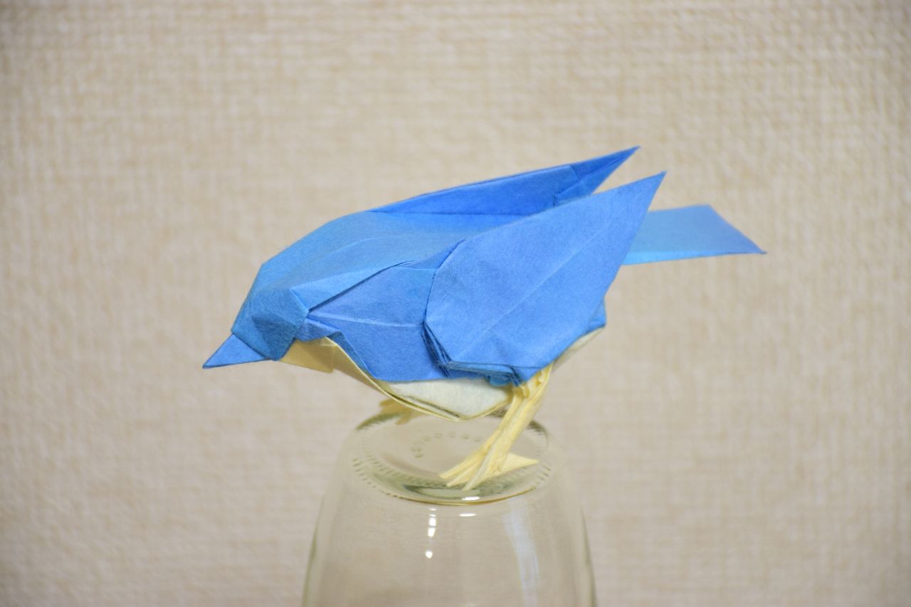 小鳥 和紙ver そうだ 折り紙しよう 小鳥 和紙ver そうだ 折り紙しよう