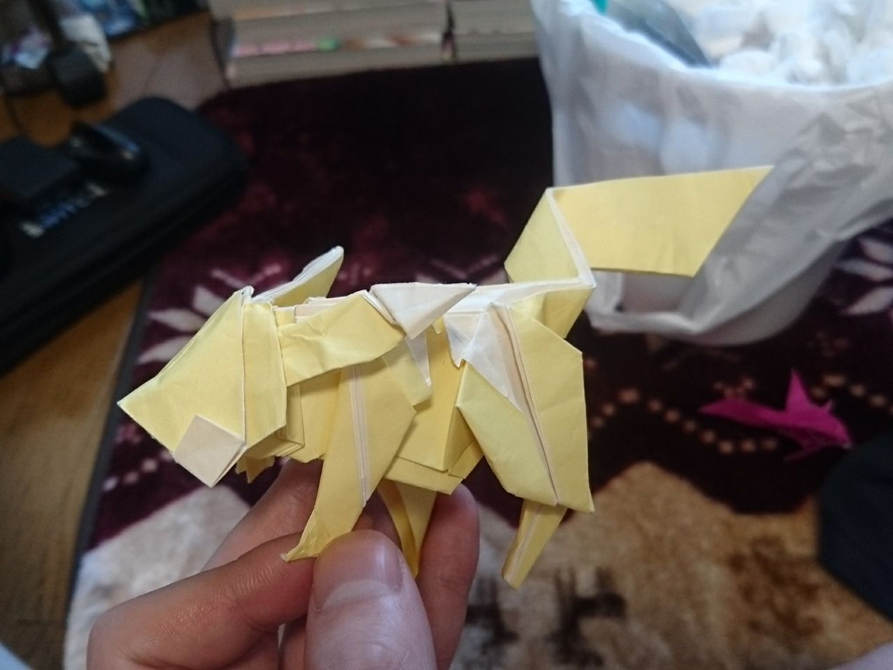 ピカチュウを折りたい そうだ 折り紙しよう