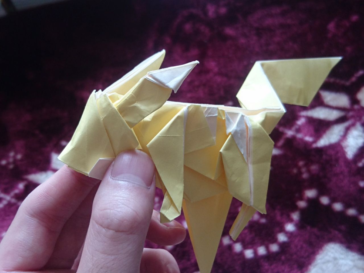 ピカチュウを折りたい そうだ 折り紙しよう