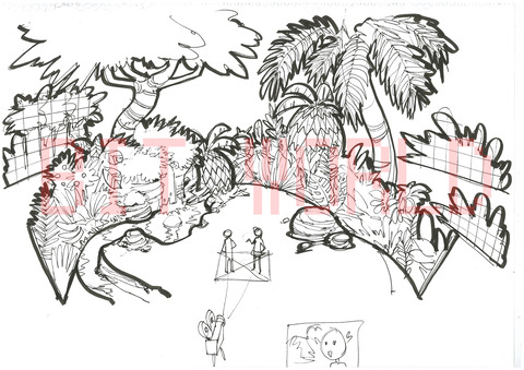 俯瞰_ジャングル