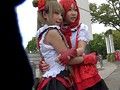 イベント終わりのコスプレイヤーと中出し乱交-1