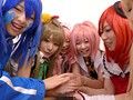 イベント終わりのコスプレイヤーと中出し乱交-20