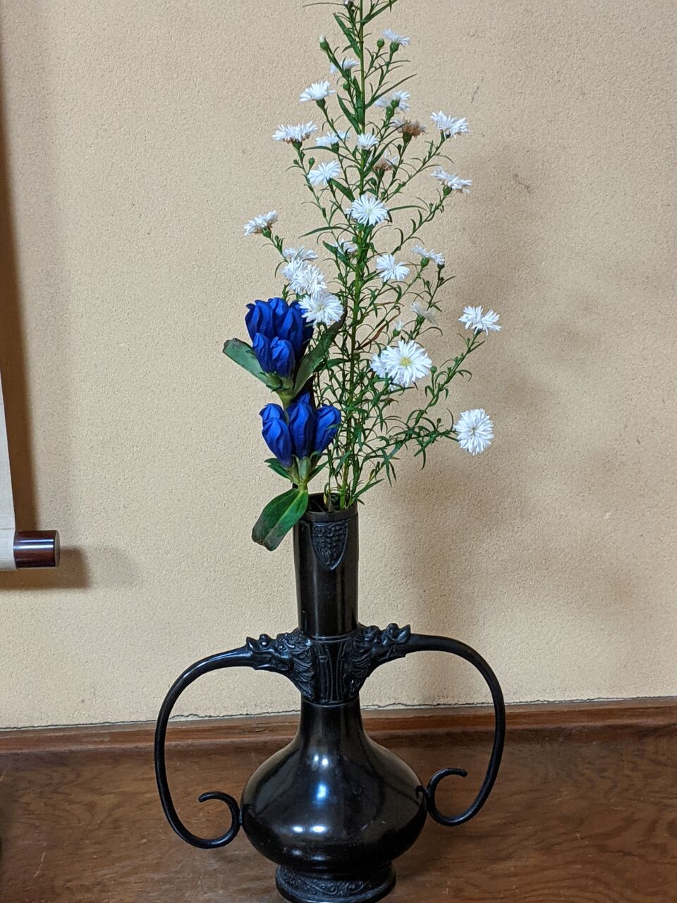 政夫さんは リンドウの花のような人だわ おもてなし係 山さんの徒然日記