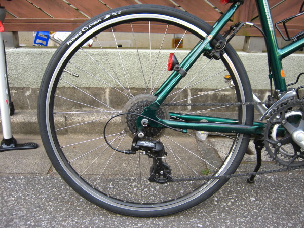 自転車 後 輪 の タイヤ 交換