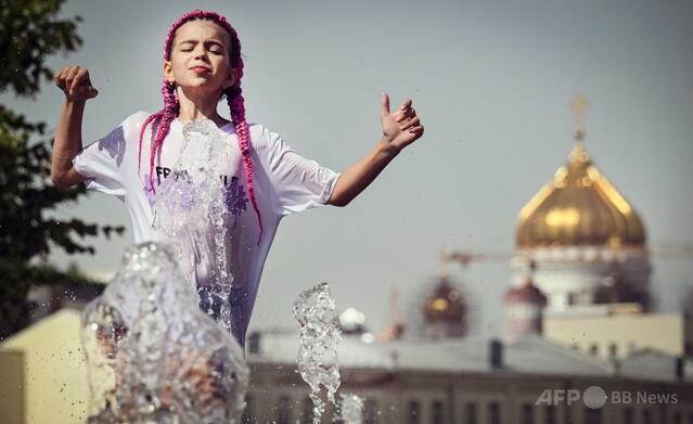 ロシア・モスクワで35度超える猛暑、2日連続で観測史上最高更新　前例のない熱波