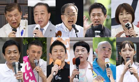 【参院選】50代以下は8割超が野党に投票する意向…日経世論調査