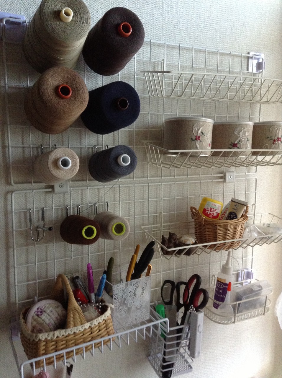 糸収納とリクエストバッグ マーガレットアニー Kokoti いい毎日 ハンドメイドな暮らし