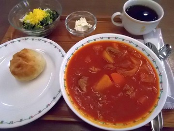 190118自由学園ランチボルシチ