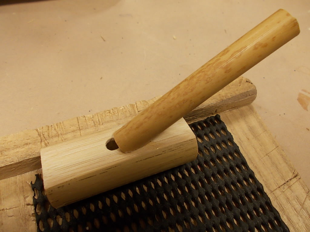 ウグイス笛の作り方 どこ竹武蔵野三鷹例会で勉強会 堀池喜一郎 すこやの工作室日記