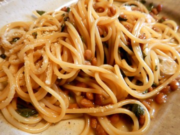 220917COOK納豆パスタ