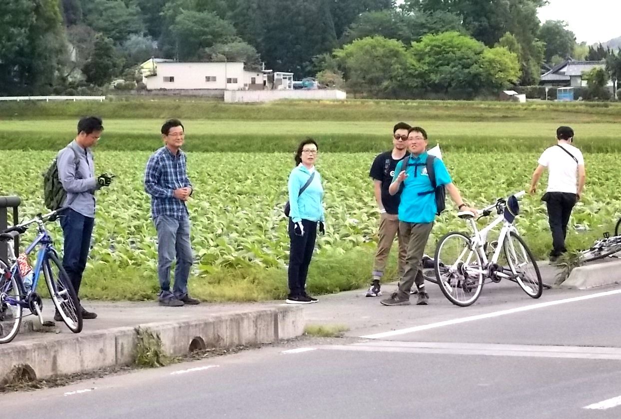 笠間ママチャリライド 海みたいgwの田んぼと湖を楽しんだ 堀池喜一郎 すこやの工作室日記
