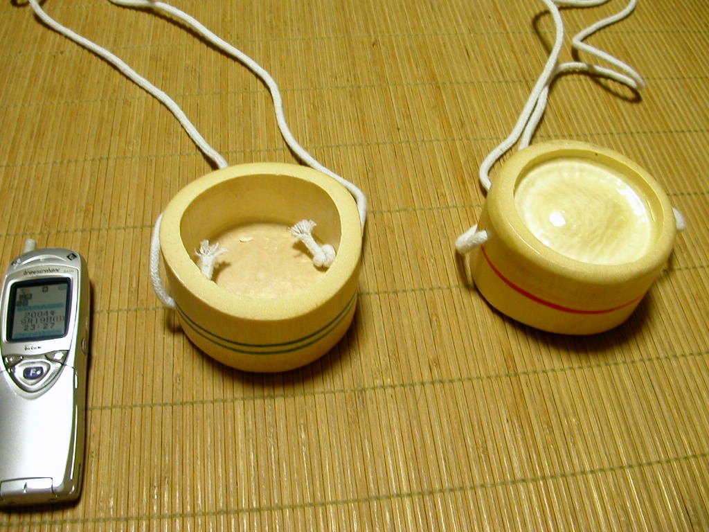 100円ショップに竹玩具お目見え５ 竹ぽっくり Dokotake Note