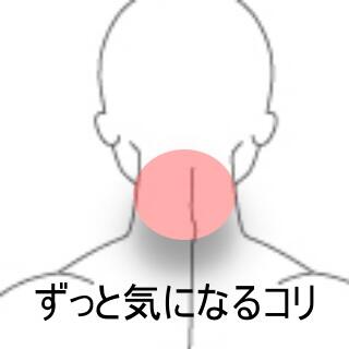 首のコリ
