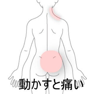 首と腰痛
