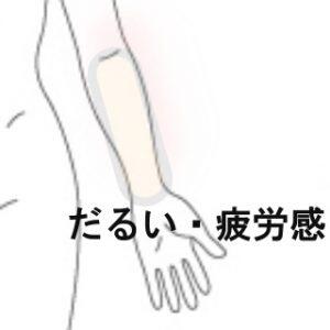 腕のだるさ