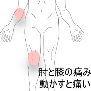 肘と膝