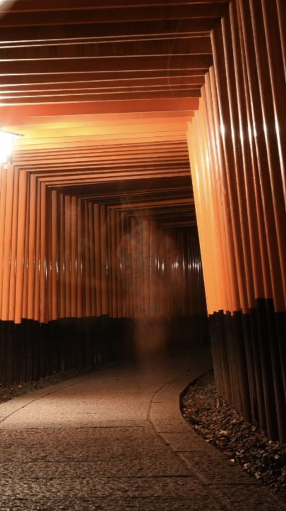 画像 レイヤー兼カメコさん 伏見稲荷大社で夜撮影中にヤバいの撮れてしまう スキャンダルニュース