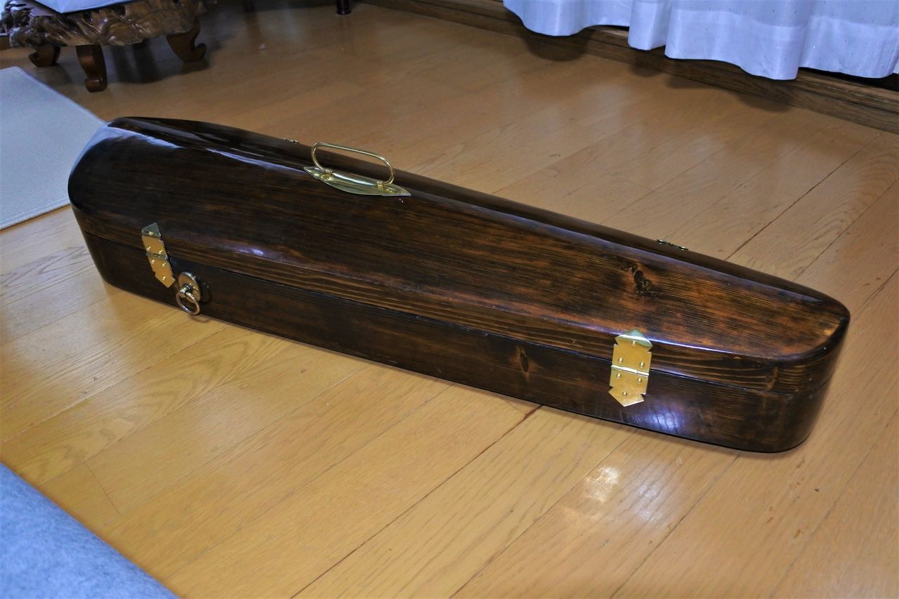アンティークなバイオリンケース 2号 リペア完成 : アンティーク