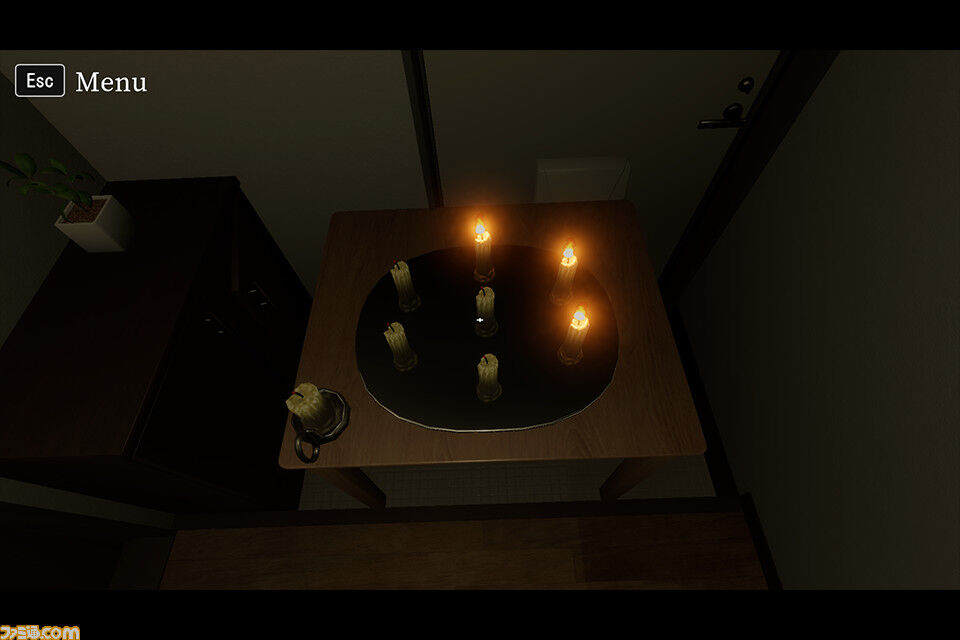 【ほらーげーむ】『霊室』Steamにて4/12発売。すべての異変が怖い8番ライクなホラーゲーム。霊現象を探して鎮め、アパートからの脱出を目指そう