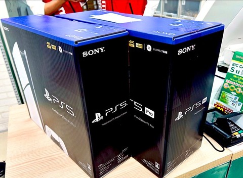 【ソニー、プレステ5Proを11月7日発売】価格は11万9980円・・・PS5よりGPUを強化し、より滑らかな映像が特長 「プレイステーション史上最高の映像美の実現」実際みんな興味は薄い(￣▽￣;)