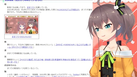 【ホロライブ】清楚な「夏色まつり」ちゃん可愛い????ホロライブ非公式wikiも最高だ！