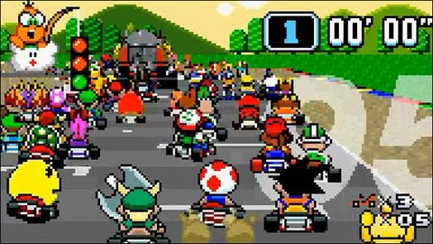 マリオカート644人でやると画面小さいよな