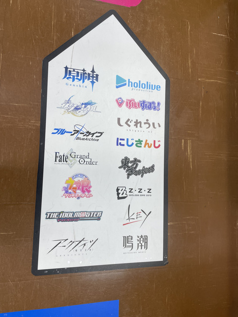 【人気コンテンツ】東方！FGO！アイマス！ウマ娘！原神！ブルアカ！ホロライブ！にじさんじ！「そこに入るしぐれうい」