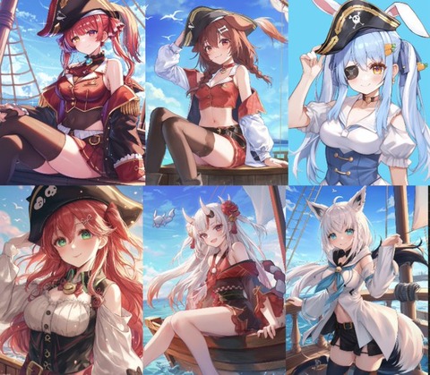 【ホロライブ】今の3TOPはぺこら船長白上【にじさんじ】3TOPは委員長、葛葉と…