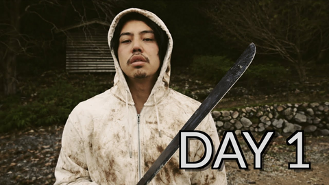 熊の徘徊する冬山サバイバル1ヶ月！【素潜り漁師】マサルの死闘が始まる