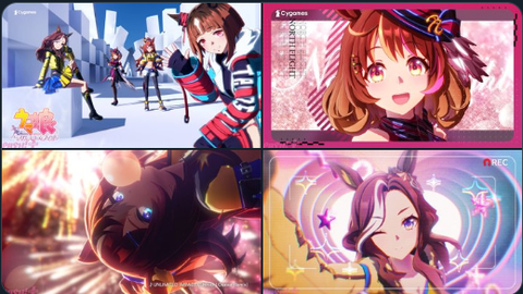 『ウマ娘 プリティーダービー』新CMが放送開始！ノースフライト、バブルガムフェロー、デアリングハート、トランセンドの“オシャ娘”4人組がスタイリッシュに登場！