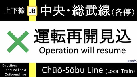2024/11/16『御茶ノ水駅 人身事故 中央線快速電車』