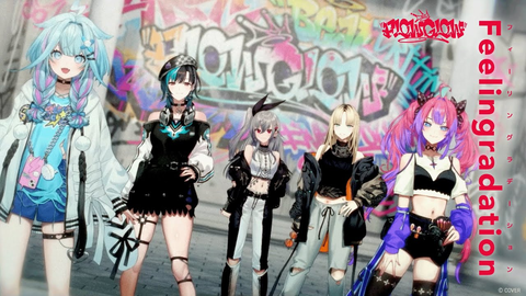 FLOW GLOWが『フィーリングラデーション』をカバー！5人の笑顔がかなり可愛い