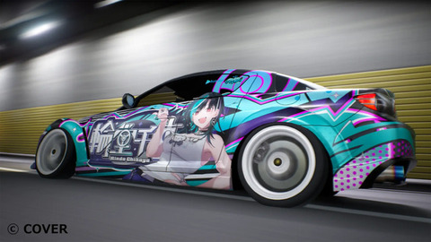 【朗報】PS5版『首都高バトル』にホロライブ「輪堂千速」とのコラボDLCを配信！