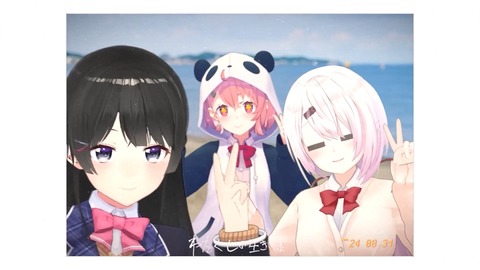 【にじさんじ】Vtuber月ノ美兎さん、髭面のおっさんみたいになってしまう